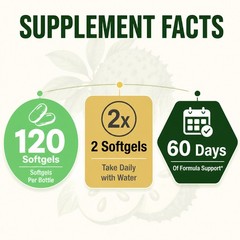 Herbal Complex Sea Moss Black Seed & Turmeric for General Wellness Support