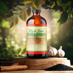 Black Seeds Bitters-Natural Remedy with Powerful Roots &Herbs-Detox Digestive