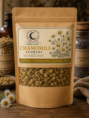 Organic Whole Chamomile Flowers – Herbal Tea – Alternative Remedies