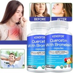 Quercetin bromelain capsules for high-intensity training Build up resistance