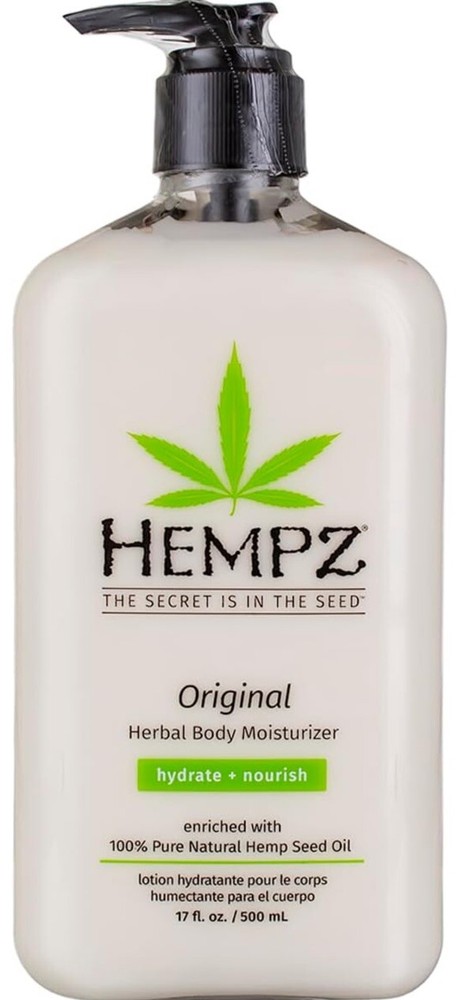 Hempz Original Herbal Body Moisturizer Lotion – 17oz hydrate & nourish