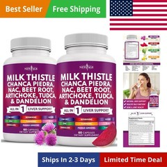 Milk Thistle NAC Chanca Piedra Beet Root Artichoke Dandelion Root Astragalus …
