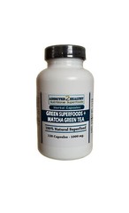 120 Green SuperFoods + Matcha Green Tea Capsules – Immunity, Energy,Antioxidants