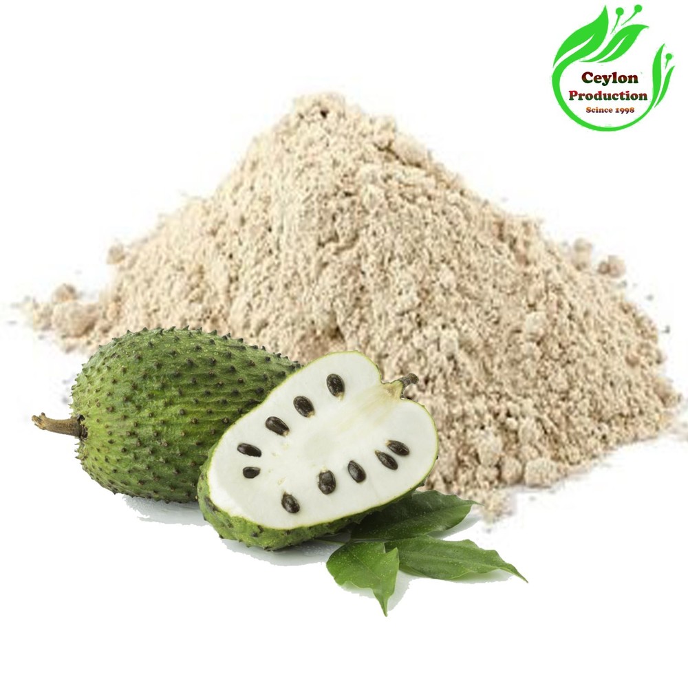 Soursop Fruit Powder Natural Graviola Ground Herbal Fine Dried Powder