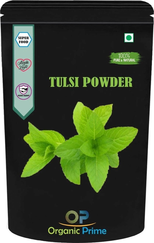 Organic Prime Tulsi Leaf Powder | Holy Basil Leaf Powder – 100 GM by Organic