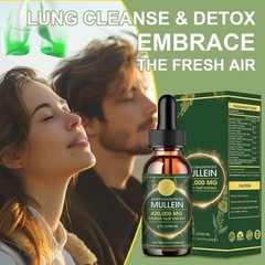 Quality Mullein Leaf Extract Super Concentrated 2 Oz/60 ML Lung Cleanse Drops