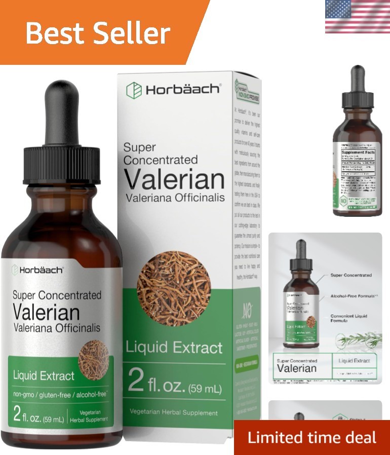 Super Concentrated Alcohol-Free Valerian Root Drops | 2 fl oz – Natural Calm