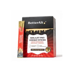 BetterAlt Ultimate Power Up Duo|Shilajit 60 Gummies+Shilajit Pro Honey 30 Sticks