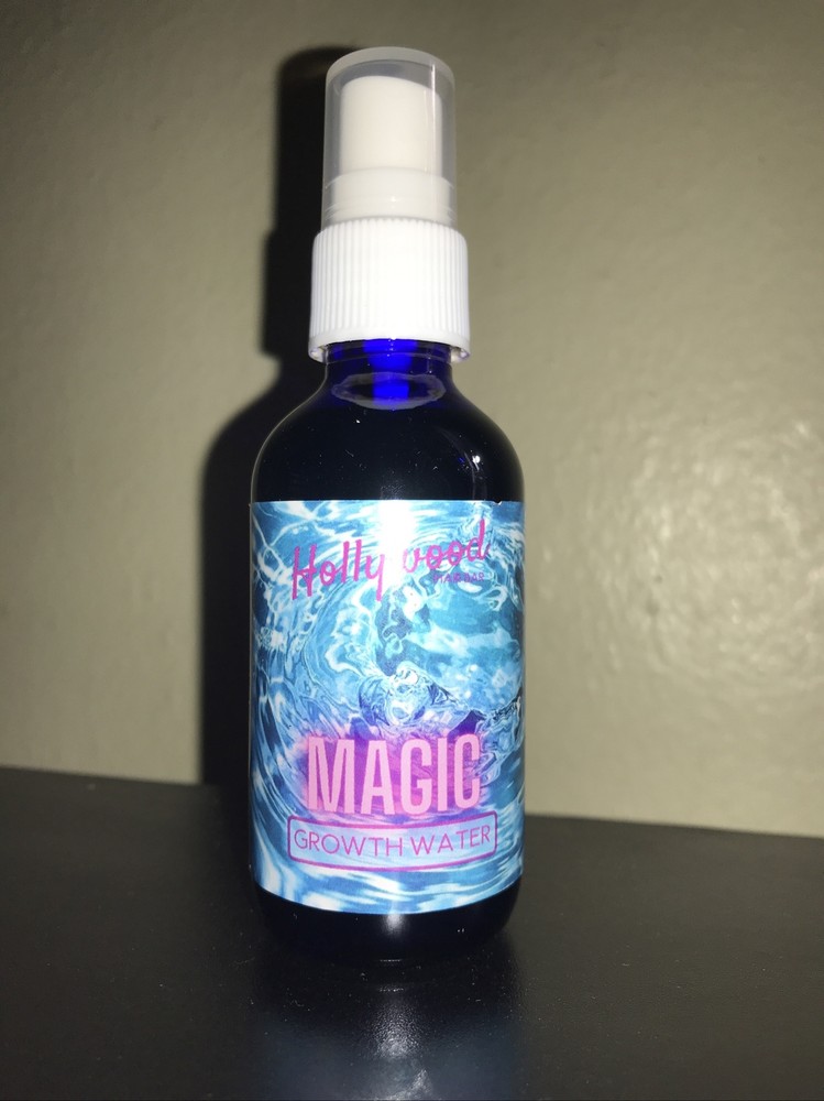 Hollywood Hair Bar Magic Growth Water Spray Organic 100% Natural Hair Care
