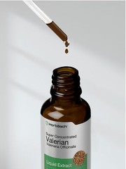 Valerian Root Liquid Extract | 2 fl oz | Alcohol Free | Vegetarian | by Horbaach