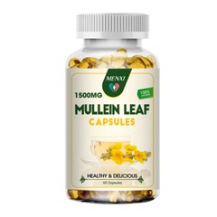 Lung Detox & Cleanse -Mullein Leaf -Respiratory Health, Digestive Support 120pcs