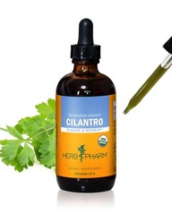 Organic Cilantro Liquid Extract Drops – Detox & Cleansing Support, 4 Oz