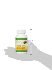 120 Count Pure Graviola Leaf Herbal Supplement 1300mg Capsules 100% Natural