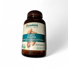 Organic Arjuna 60 Caplets – Heart Health & Blood Pressure Support, Vegan, Non-GM
