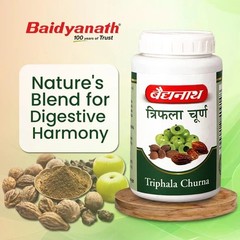 Baidyanath Triphala Churna 400g , Bowel Cleanse, Gas & Acidity Relief