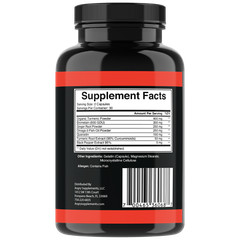 Turmeric Curcumin with Ginger + Black Pepper Joint Pain Maxx Strength Capsules