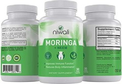 Niwali Moringa+Neem 100% Original boost your immunity & reduce body inflammation