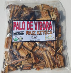 4oz Palo de vibora,Raiz Azteca, raiz de vibora, Palo de la vibora Mexican Herbs
