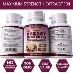 60 CAPSULES BIGGER BREASTS ENLARGEMENT GROW BIG BUST FIRMING PILLS ENHANCEMENT