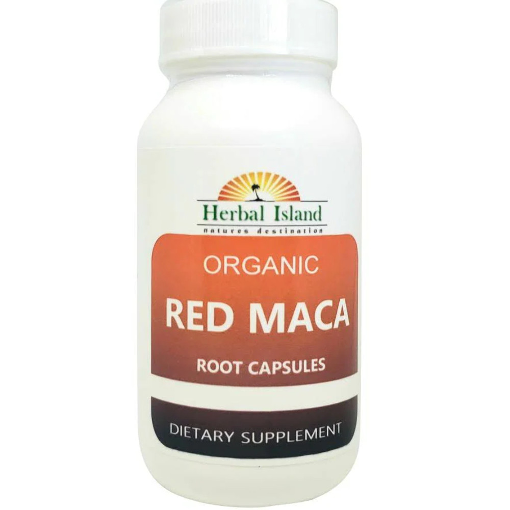 Red Maca Root Capsules – Organic