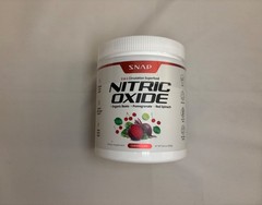 SNAP Nitric Oxide Booster, Beets + Pomegranate + Red Spinach Powder, Cherry Lime