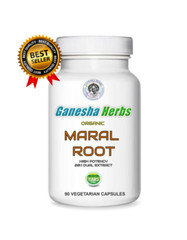 MARAL ROOT (Rhaponticum Carthamoides) High Potency Extract 90 CAPSULES