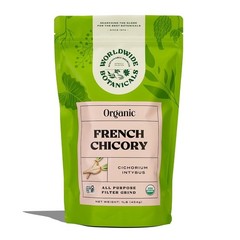Chicory Root Roasted Granules, 1 Pound, Chicory Coffee (Inulin, Prebiotic Dietar