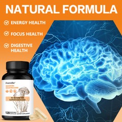 10x Mushroom Complex Supplement – Lions Mane, Reishi, Shiitake, Immune Capsule