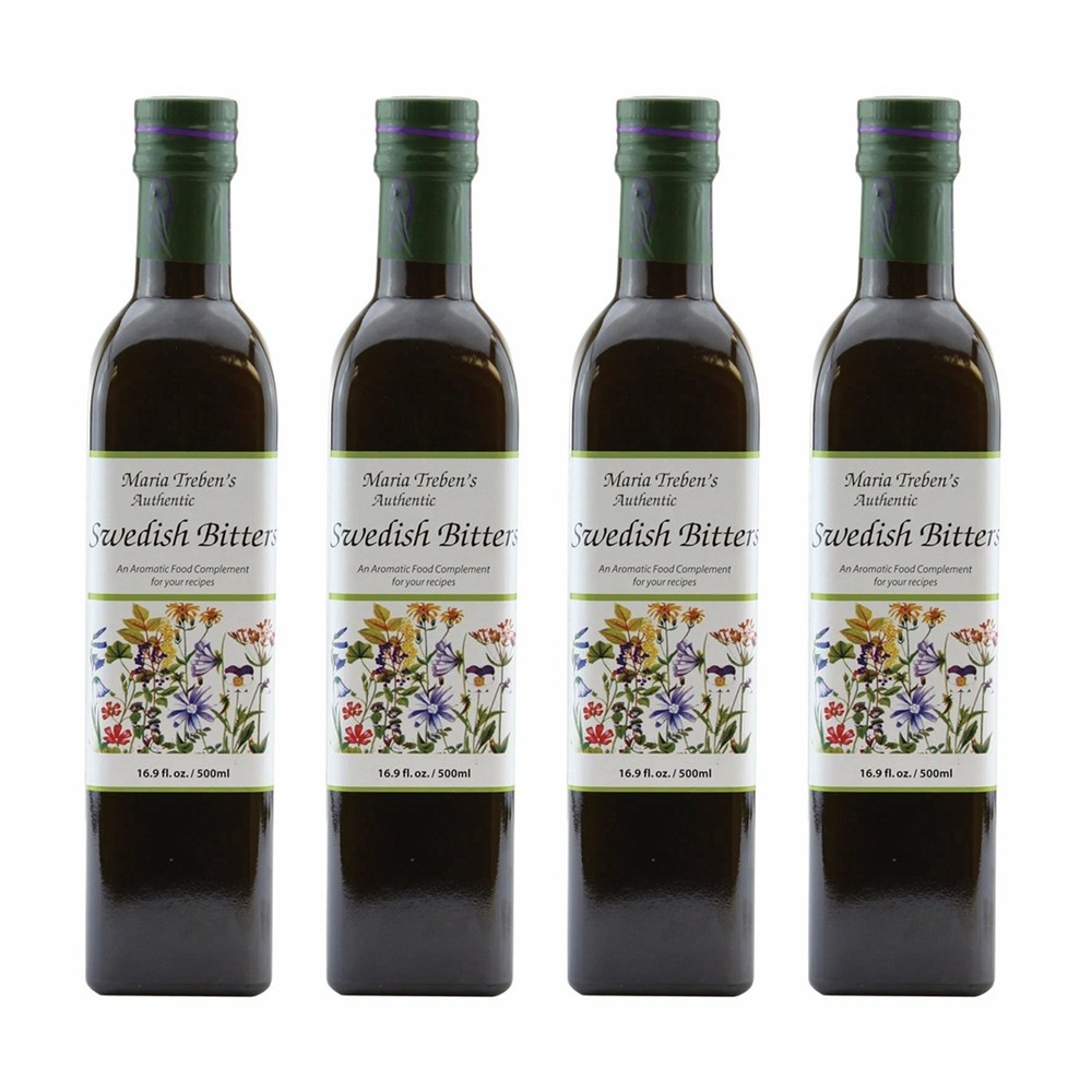 4Authentic Maria Treben Swedish Bitters500ml/16.9oz Herbal Wellness Supplement