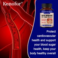 Super Berberine Capsules With Ceylon Cinnamon For Heart,Blood Sugar Support