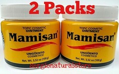 (2 Packs) MAMISAN OINTMENT 100g (3.52oz) each OINTMENT Unguento MADE IN MEXICO