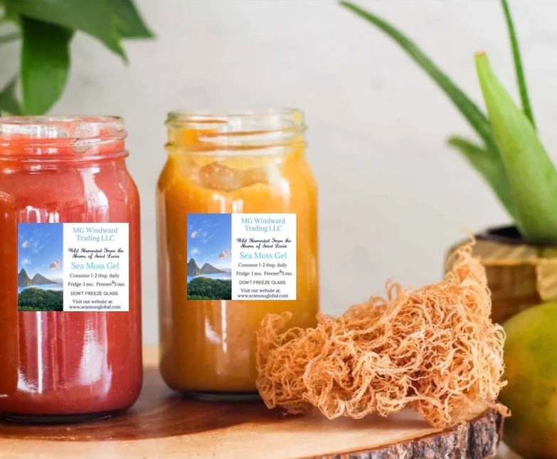 Dr. Sebi Inspired 100% Organic Fresh Fruit Infused Irish Sea Moss Gel