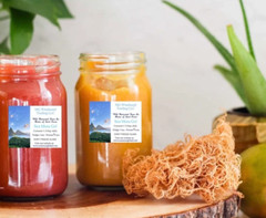 Dr. Sebi Inspired 100% Organic Fresh Fruit Infused Irish Sea Moss Gel