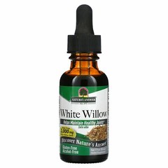Nature s Answer White Willow Alcohol-Free 2 000 mg 1 fl oz 30 ml Alcohol-Free,