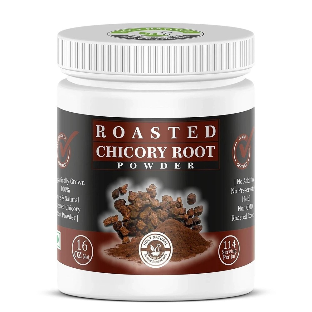 Holy Natural Roasted Chicory Root Powder 454gm