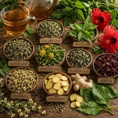 Urinary Tract Support Herbal Blend, Uva Ursi, Leaf Nettle, Leaf Dandelion…