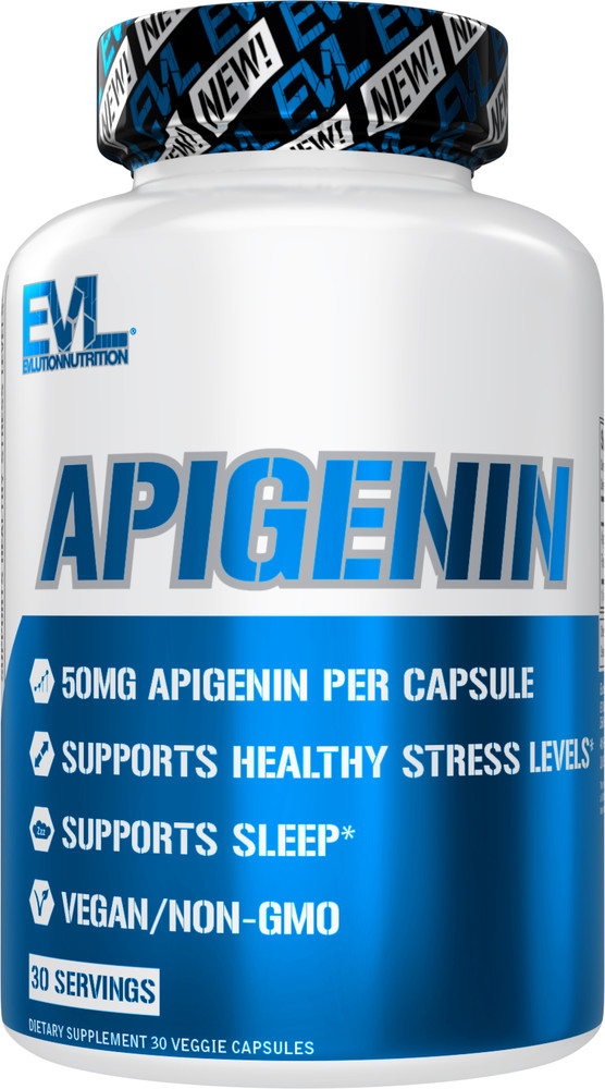 Evlution Nutrition Apigenin – Chamomile Extract – Sleep Support – 60 Servings