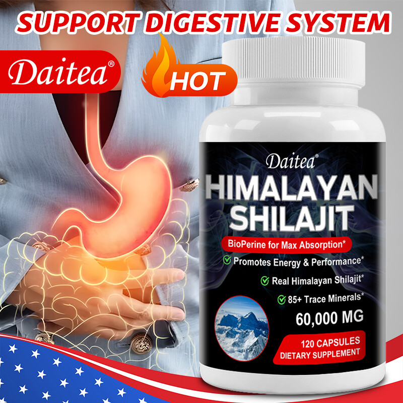 Himalayan Shilajit and Piperine Boost Energy and Performance