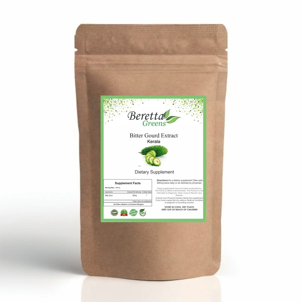 Bitter Melon Extract 100% Organic Karela Extra Strength High Quality Free Ship