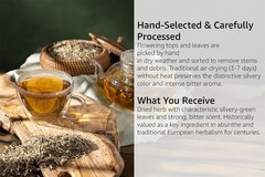 Wormwood Herb – Cut & Sifted – Artemisia Absinthium – Loose Bulk Herb