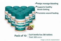 Styplon Tablets 30 Tabs x10 Herbal Daily Wellness Support Free Ship