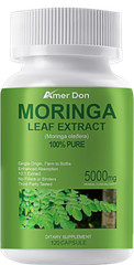 Moringa Oleifera Organic, Natural, 100% Pure Pills – 120 Count MORINGA 5000mg