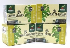 100 Tea bags Hoja de Guayaba (Guava Leaves Tea bags) 4 Box
