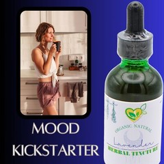 Lavender Tincture Organic Max Strength Liquid Herb Drops Natural Calm Stress 2oz