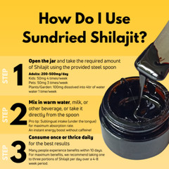 Pure Himalayan Shilajit Harvested Above 17000FT – 45 Day Sun-dried – Best Grade