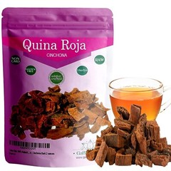 Quina roja Cinchona bark 100% Natural Red Quina, Red Cinchona, Resealable Bag