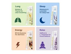 Aeronhome 4-in-1 Herbal Diffuser Starter Kit 8000mg Lavender Mullein Thyme