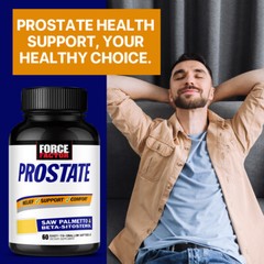 Force Factor Prostate Advanced Prostate Supplement, Saw Palmetto – US