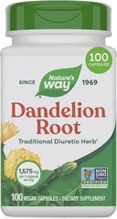 Dandelion Root Capsules, Traditional Diuretic Herb, 1,575 mg Dandelion Root p…