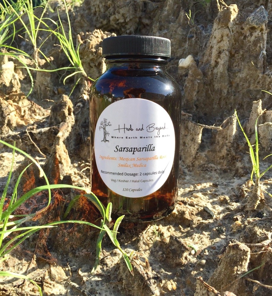 DR. SEBI – SARSAPARILLA (Mexican)CAPSULES 100 -MADE FRESH!!!!